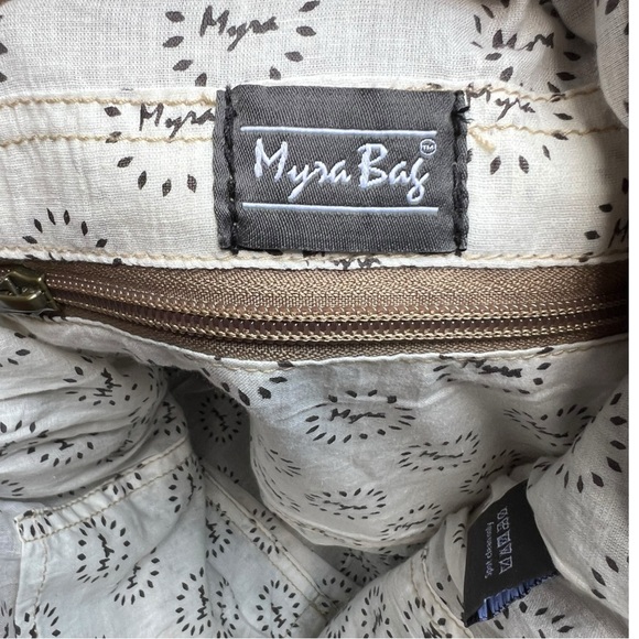 🌻Myra Canvas & Leather Perfect Messenger Adventure Bag | Excellent Condition - Picture 13 of 13